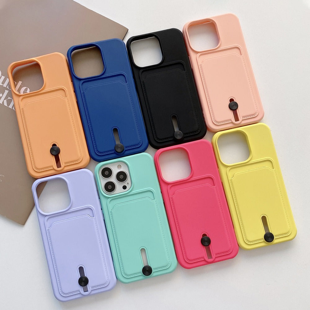 Silicone Full Cover Phone Case For iPhone