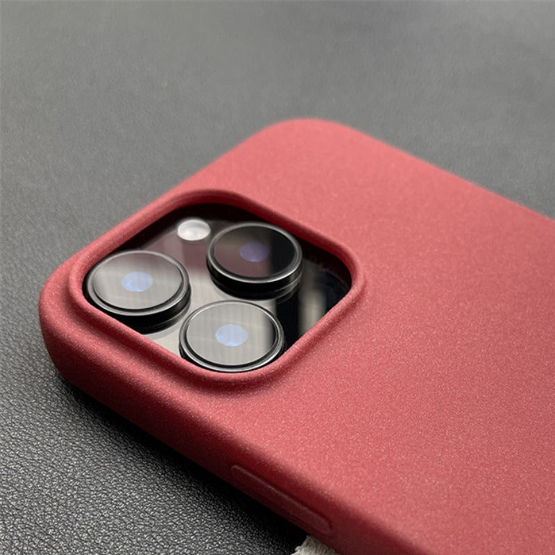 Frosted Solid Color Simple Phone Case For iPhone