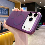 Ultra-Thin Matte Clear Magnetic Case For iPhone