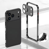 Ultra-thin Titanium Frame Phone Case For iPhone