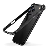 Hybrid Silicone Frame Aluminum Metal Case For iPhone Better Heat Alloy Bumper Accessories