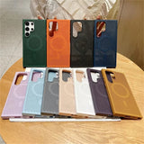 Breathable, shockproof, heat-dissipating magnetic phone case for Samsung