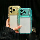 Minimalist Full-coverage Silicone Phone Case For iPhone