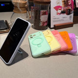 Solid Colo Soft Phone Case For iPhone