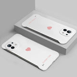 Love Ultra-thin Borderless Cooling Phone Case For iPhone