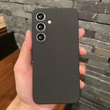 Matte quicksand Slim Soft Sandstone Back Case For Samsung