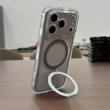 Transparent Magnetic Phone Case For iPhone