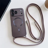 Crossbody Lanyard Magnetic Case For iPhone
