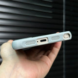 Color-blocked Frosted Magnetic Phone Case For Samsung