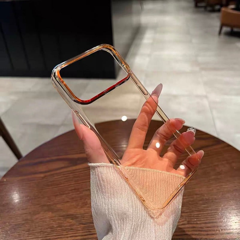 Ultra-thin PC Transparent Hard Phone Case For iPhone