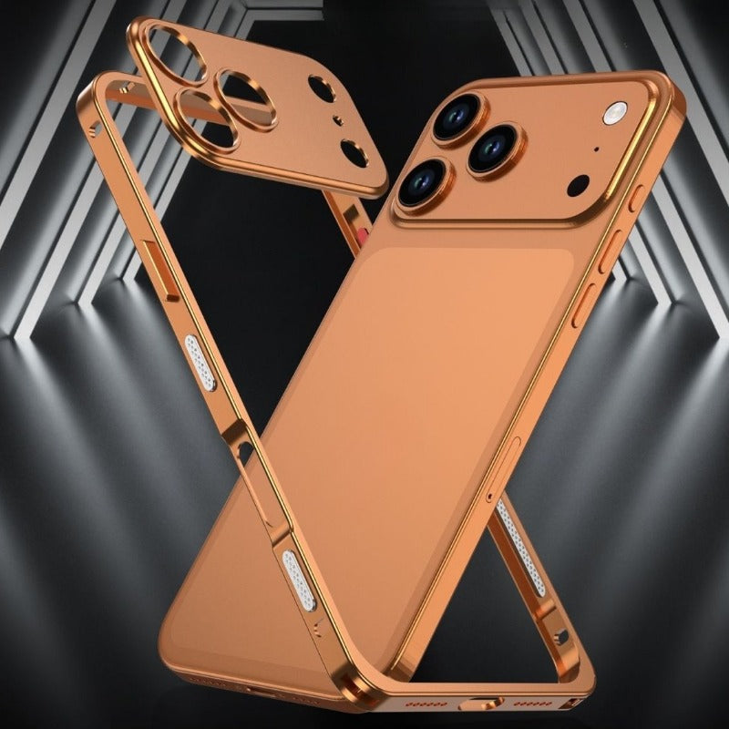 Ultra-thin Metal Frame Phone Case For iPhone