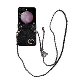 Heart Crossbody Phone Case For Samsung Z Flip 7 6 5 4 3