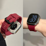 New Silicone Strap For Apple Watch