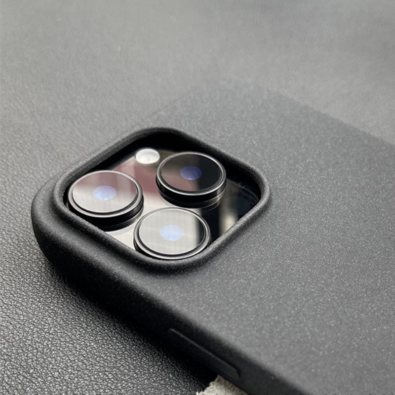 Frosted Solid Color Simple Phone Case For iPhone