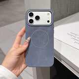 Flannel Magnetic Phone Case For iPhone