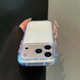 Jelly-like Airbag Transparent Phone Case For iPhone