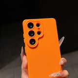 Solid Color Soft Polka Dot Phone Case For Samsung