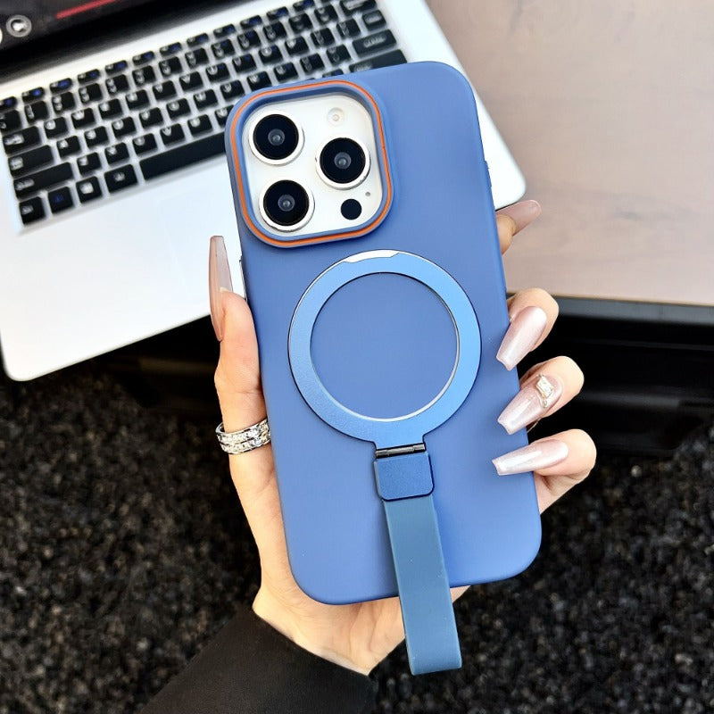 Magnetic Bracket Phone Case For iPhone
