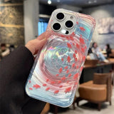 Water Ripple Silicone Phone Case For iPhone