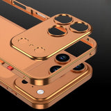 Ultra-thin Metal Frame Phone Case For iPhone