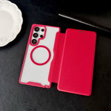 Flip Card Holder Magnetic Phone Case For Samsung