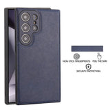 Exclusive Luxury Retro PU Leather Protective Case, Shockproof Soft Bezel, Ultra-thin Back Cover for Samsung