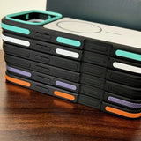 New Bicolor Matte Frosted Magnetic  Phone Cas For iPhone