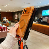 Transparent Magnetic Phone Case For iPhone