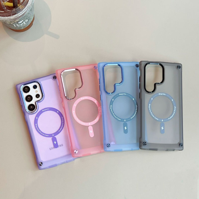 PC Magnetic Phone Case For Samsung