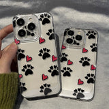 Black Claw Love Phone Case For iPhone