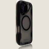 Triple-proof Bracket Frame Magnetic Phone Case For iPhone