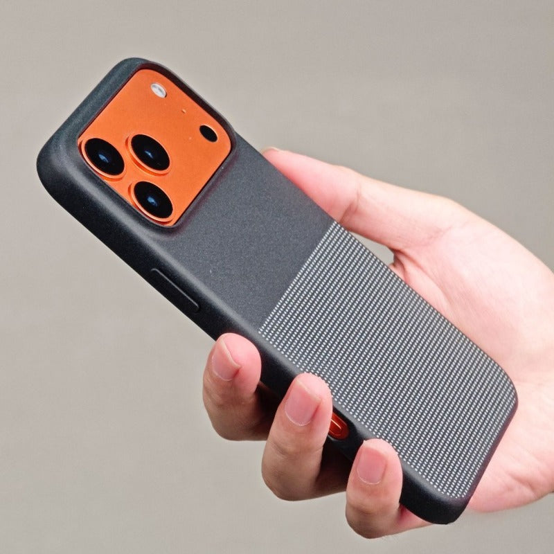 Slim Sandstone Polka Dot Magnetic Phone Case For iPhone