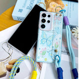 Painted Crossbody Phone Case For Samsung