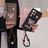 Butterfly Star Silicone Phone Case For Samsung