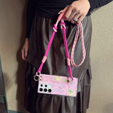 Painted Crossbody Phone Case For Samsung
