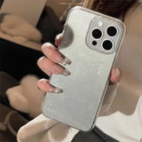 Ultra Thin Soft TPU Transparent Glitter Case For iPhone