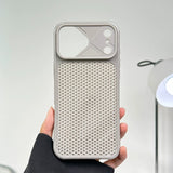 Semi-transparent Ultra-thin Breathable Phone Case For iPhone