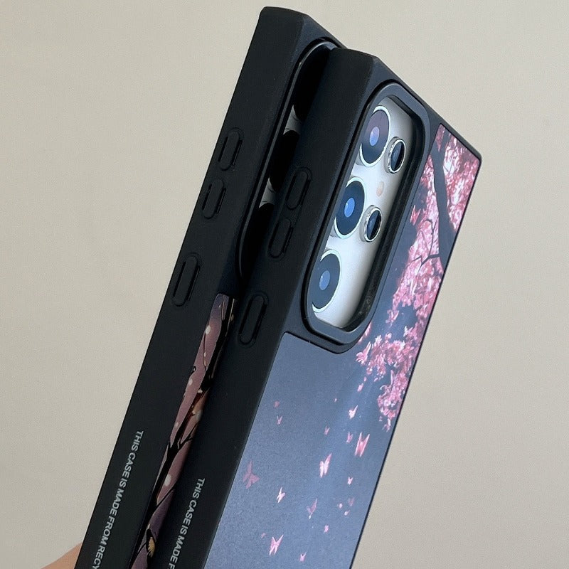 Butterfly Anti-fall Phone Case For Samsung