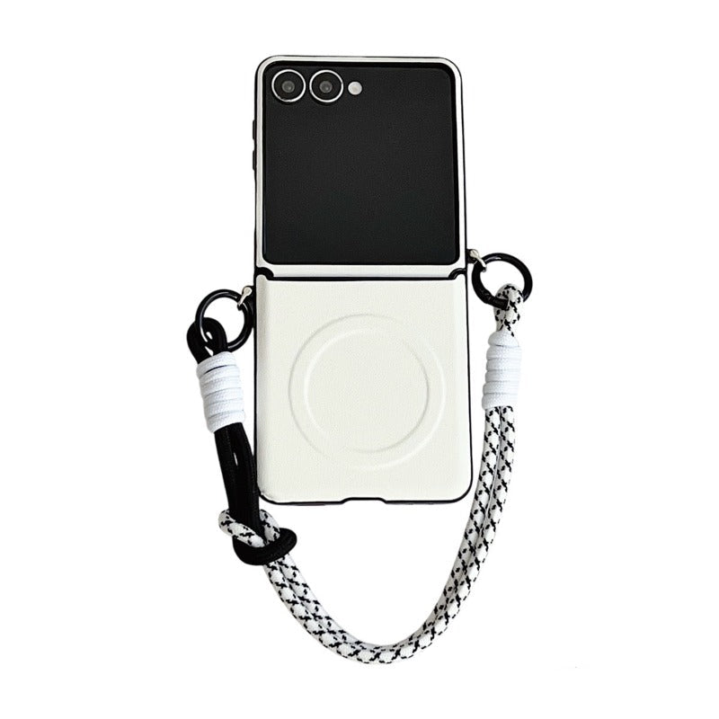 Simple Magnetic Phone Case For Samsung Z Flip 7 6 5 4 3