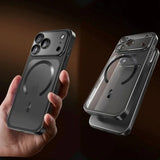 Transparent Plating Soft Magnetic Case For iPhone
