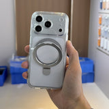Transparent Magnetic Phone Case For iPhone
