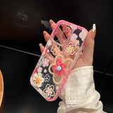 3D Flower Phone Case For iPhone