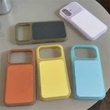 Liquid Silicone Semi-transparent Phone Case For iPhone