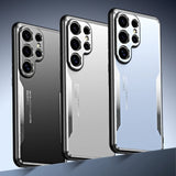 Metal Frosted Shockproof Phone Case For Samsung