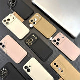 Solid Color Candy Cushion Phone Case For iPhone