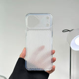 Semi-transparent Ultra-thin Breathable Phone Case For iPhone