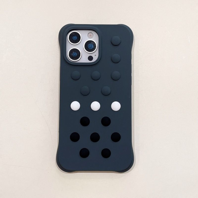 Hole Phone Case Anti-fall Phone Case For iPhone