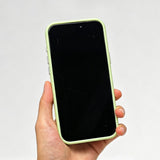 Solid Color Frame Airbag Shockproof Phone Case For iPhone