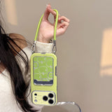 Large Window Card Holder Phone Case  for iPhone