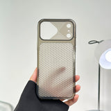 Semi-transparent Ultra-thin Breathable Phone Case For iPhone